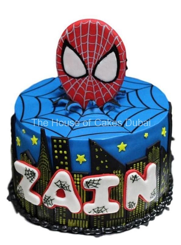 Spiderman cake 22