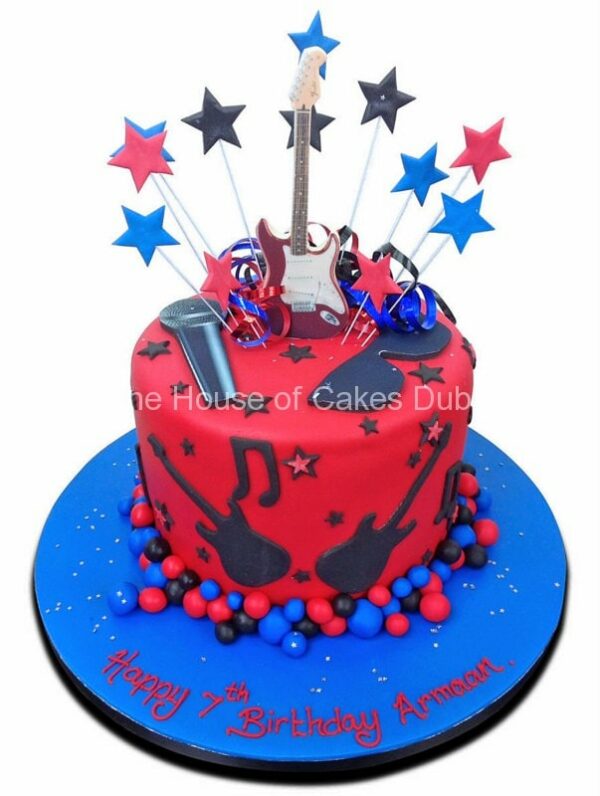 Rock star cake 4