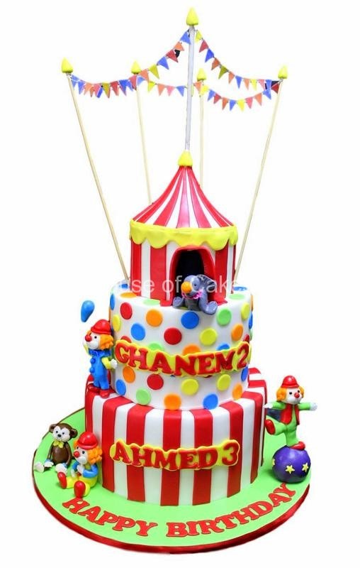 Circus cake 10