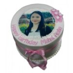 Your photo on cake