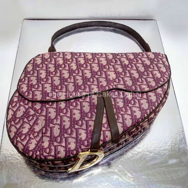 Dior Saddle Bag cake
