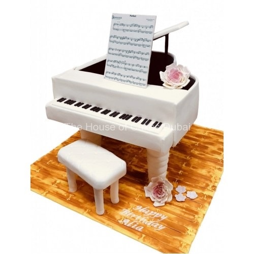 Piano cake 6
