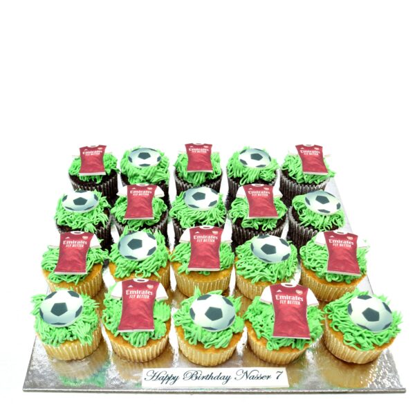Football cupcakes 3
