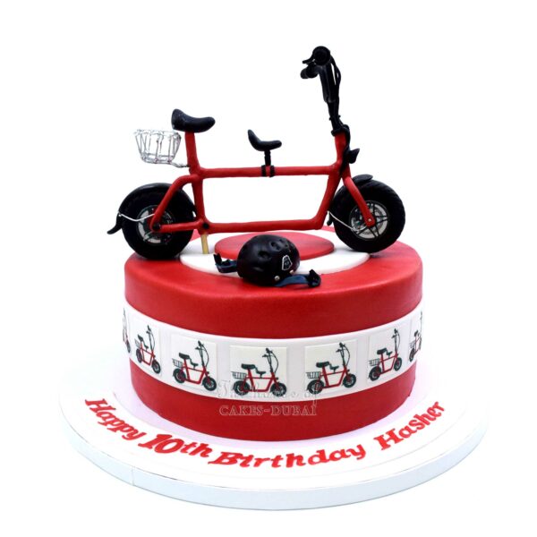 Bike bicycle cake 4
