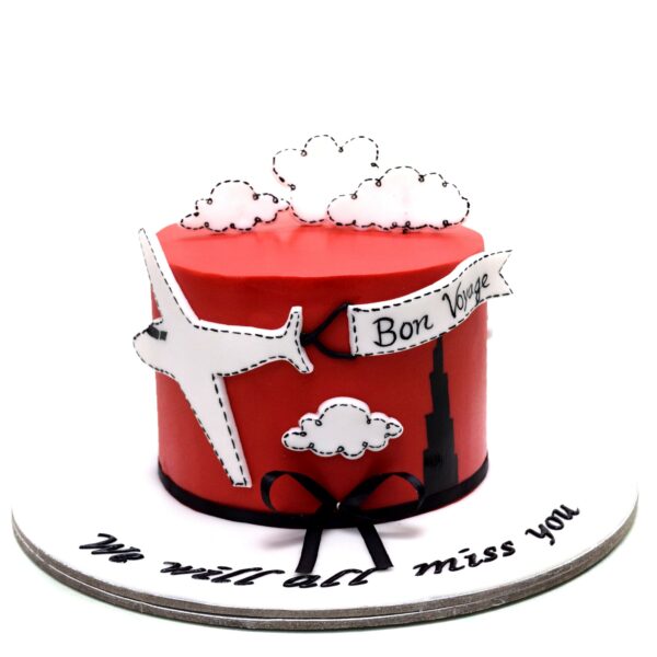 Bon Voyage Farewell Cake 2