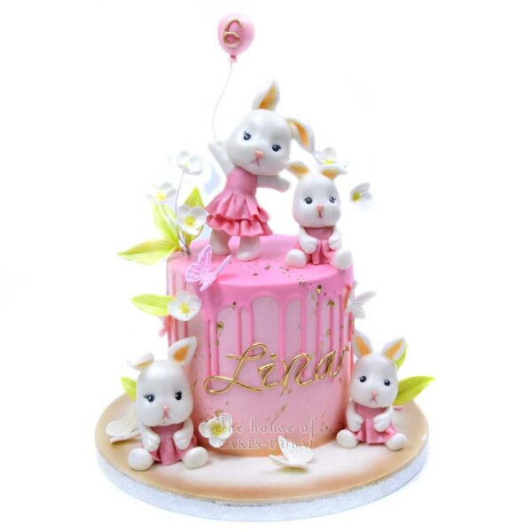 Bunny rabbits cake 2