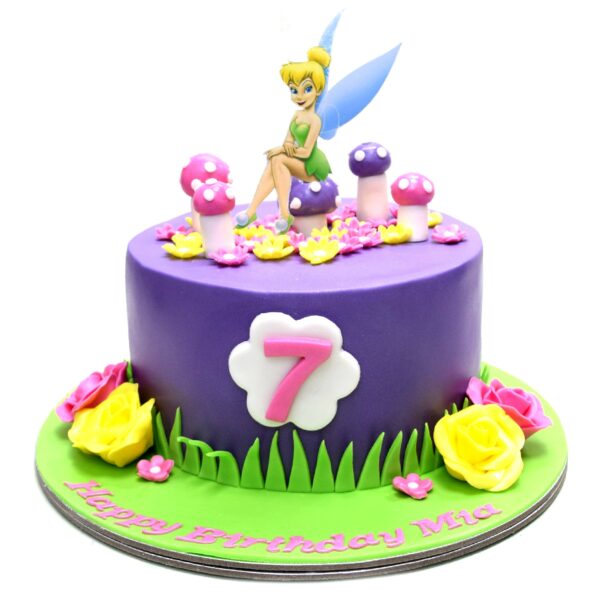Tinkerbell Cake 6