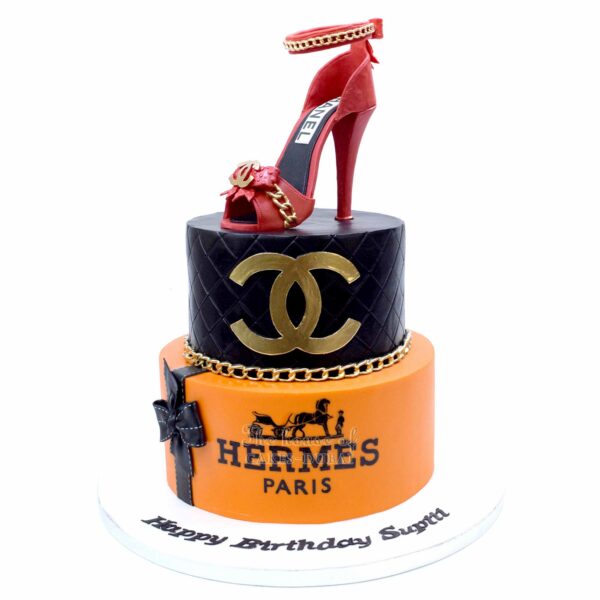 Chanel & Hermes Style Cake