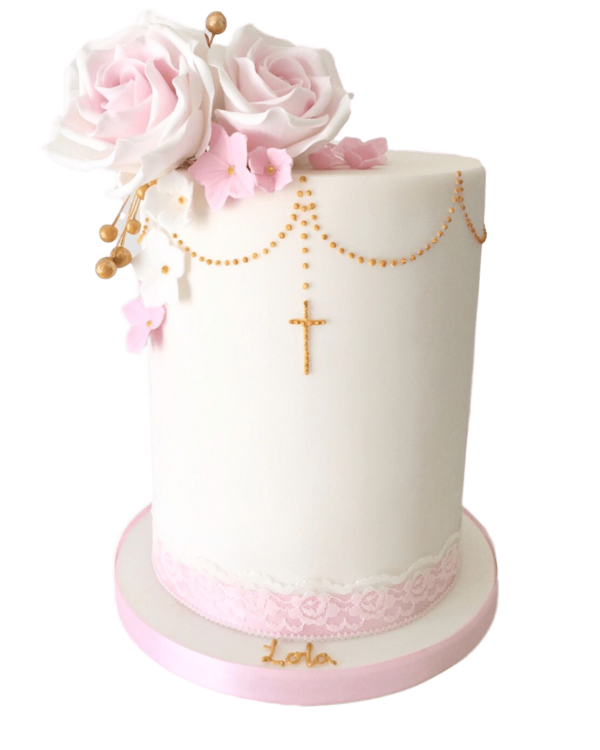 Christening cake 6