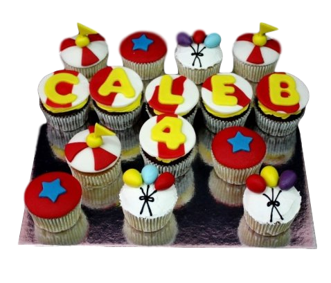 Circus cupcakes 1
