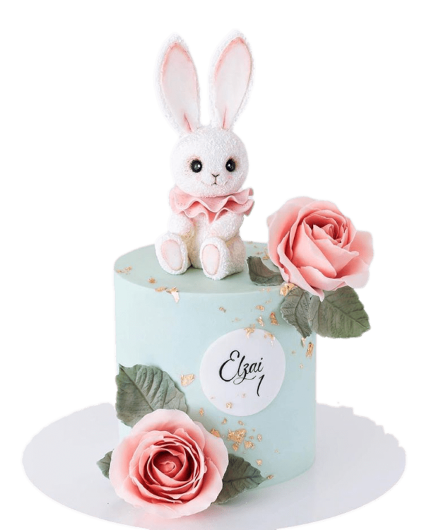 Cute bunny cake 1