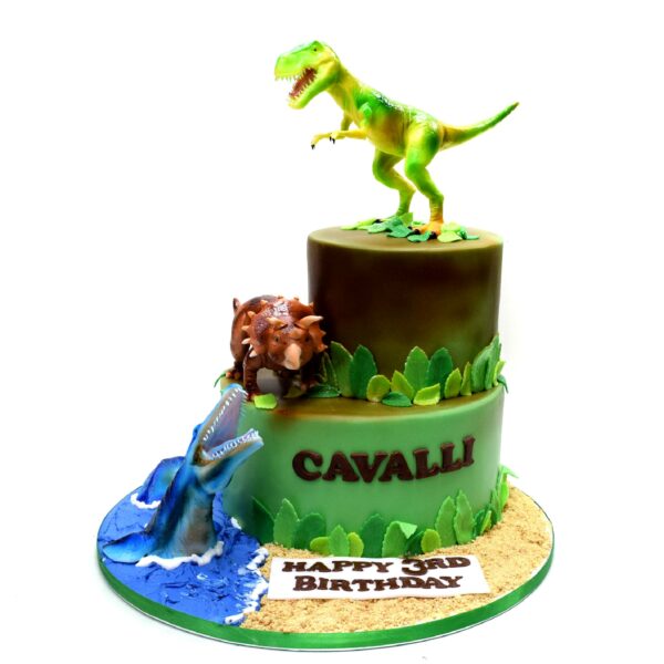 Dinosaurs Cake 12