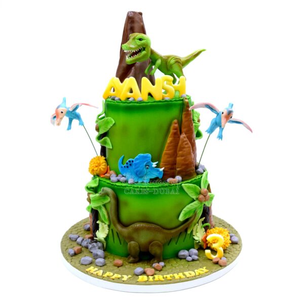 Dinosaurs Cake 15