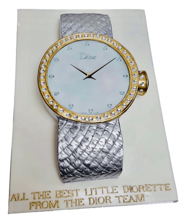Dior Watch Cake