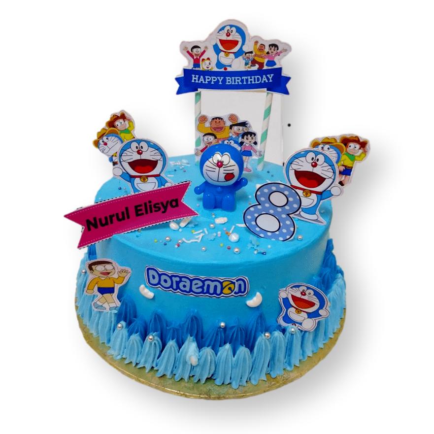 New design of Doremon Cake available for children