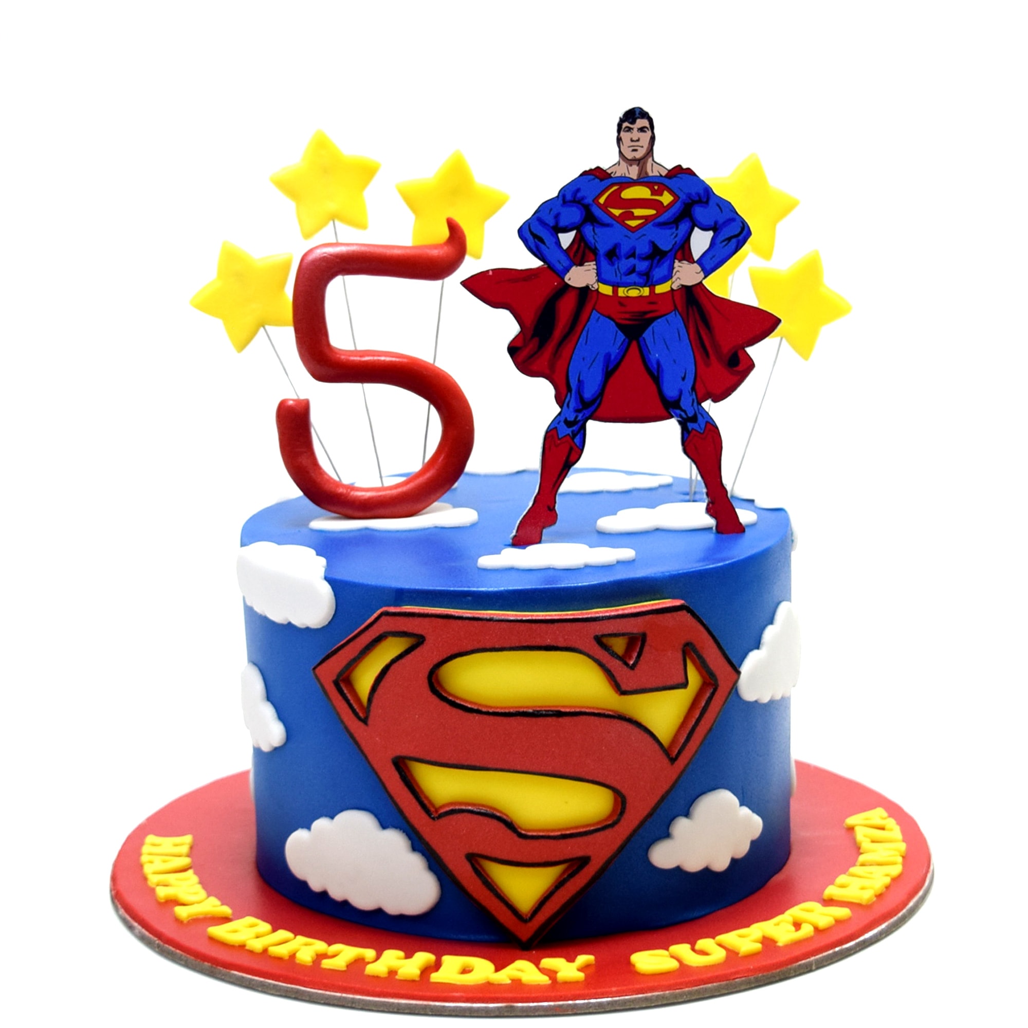 Recipe: Superman Cake - dairy free kids