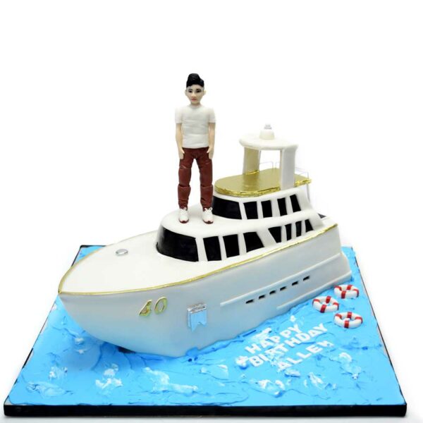 Yacht cake 4