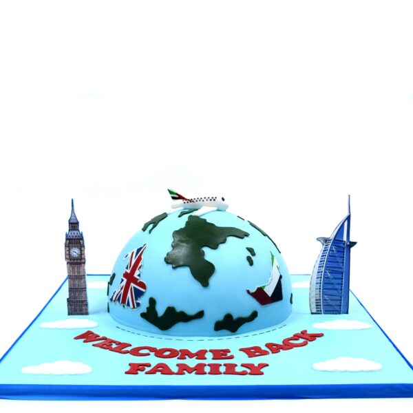 Burj Al Arab and Big Ben Cake