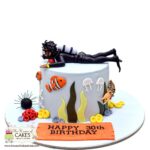 Diving theme cakes