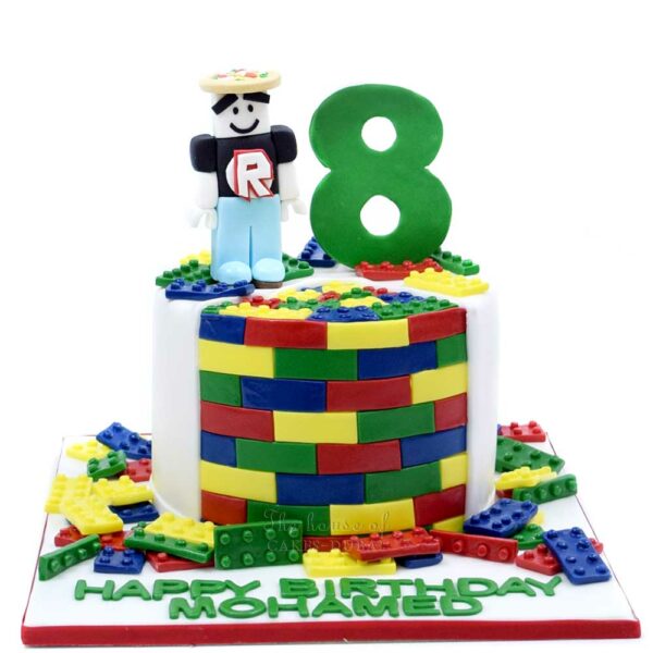 Lego cake 9