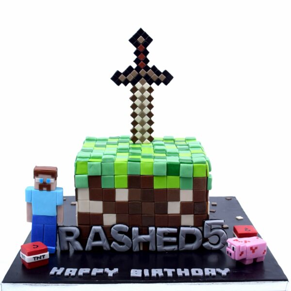 Minecraft cake 15