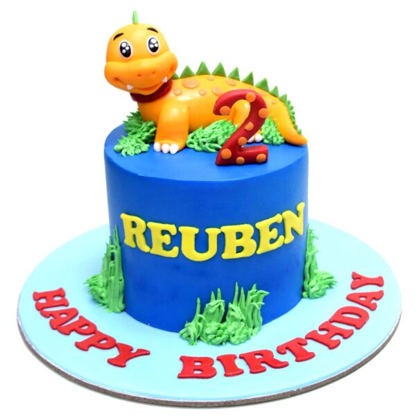Dinosaur cake 9