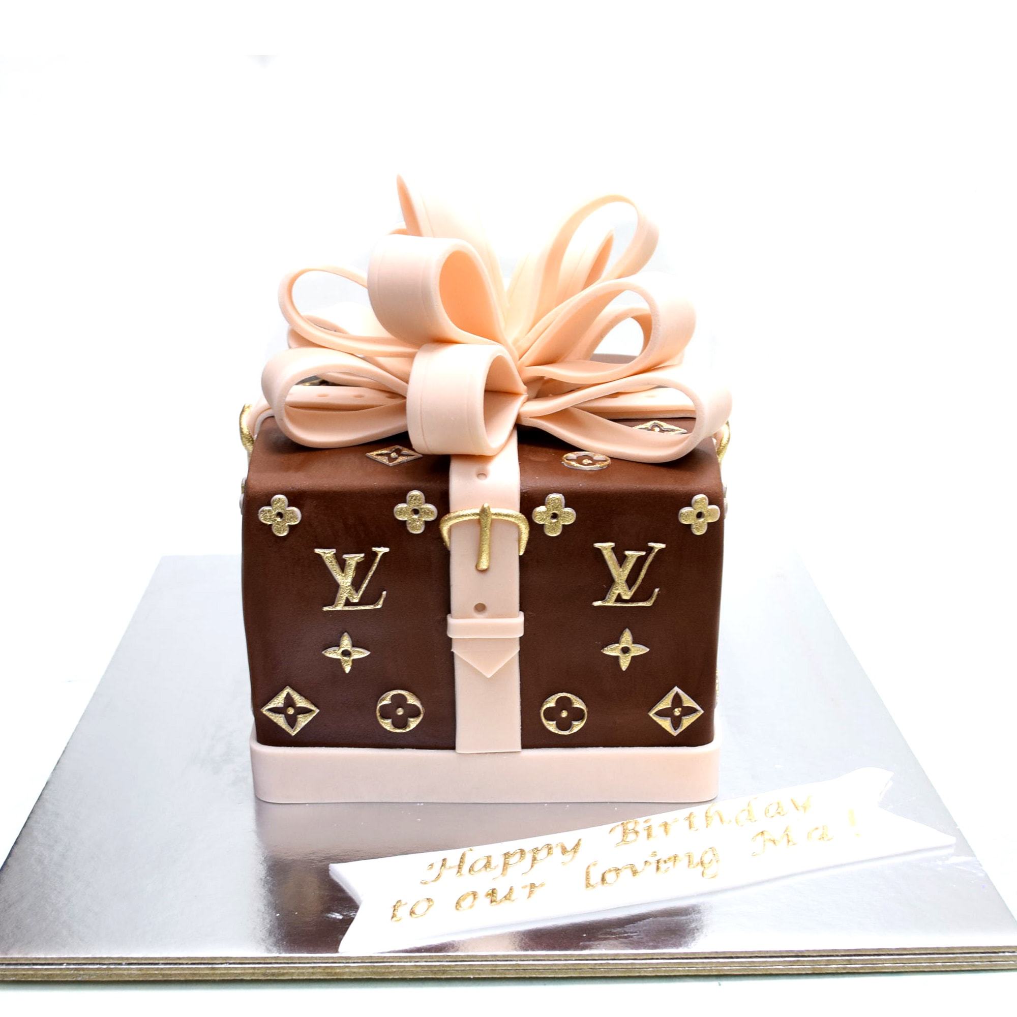 Louis Vuitton Hatbox Birthday Cake  Baked by Nataleen