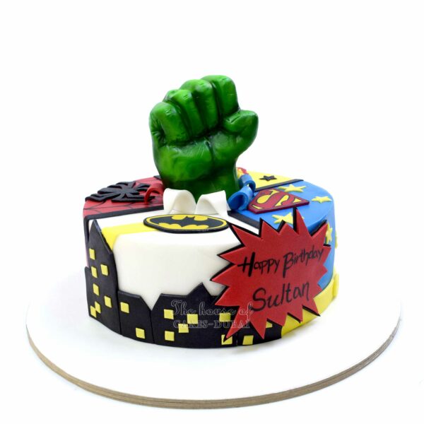 Avengers Superheroes Cake 35