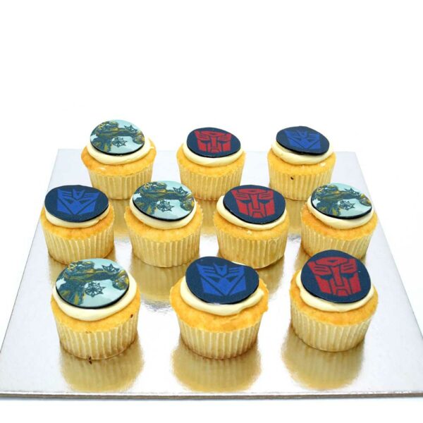 Transformers cupcakes 3