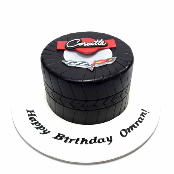 Corvette themed cake
