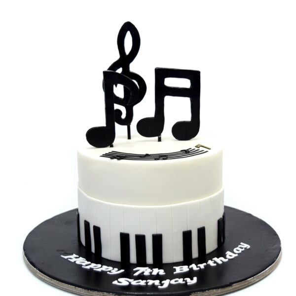 Music theme cake 4