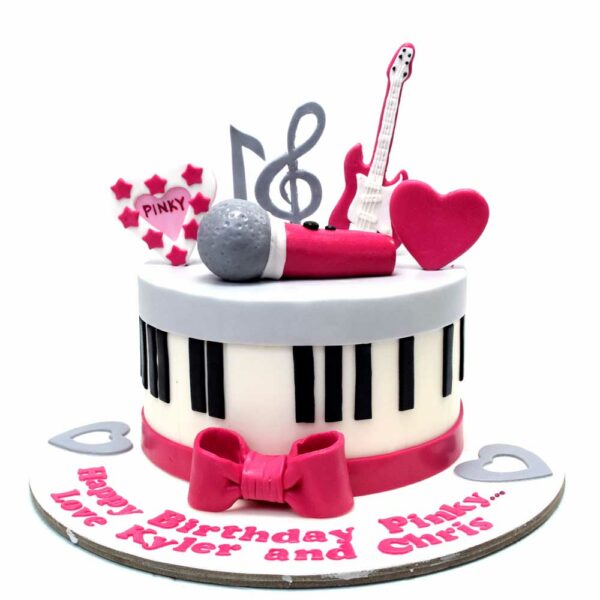 Music theme cake 5