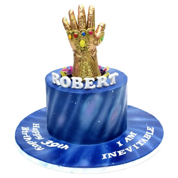 Marvel Avengers Infinity War Thanos Gauntlet Hand Cake