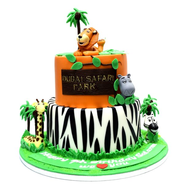 Dubai Safari Park Cake