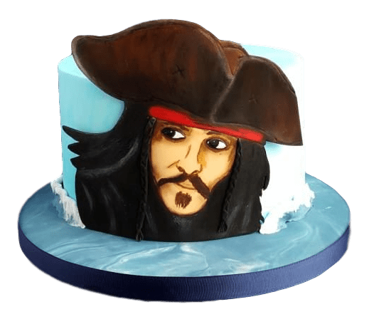 Jack Sparrow cake 1
