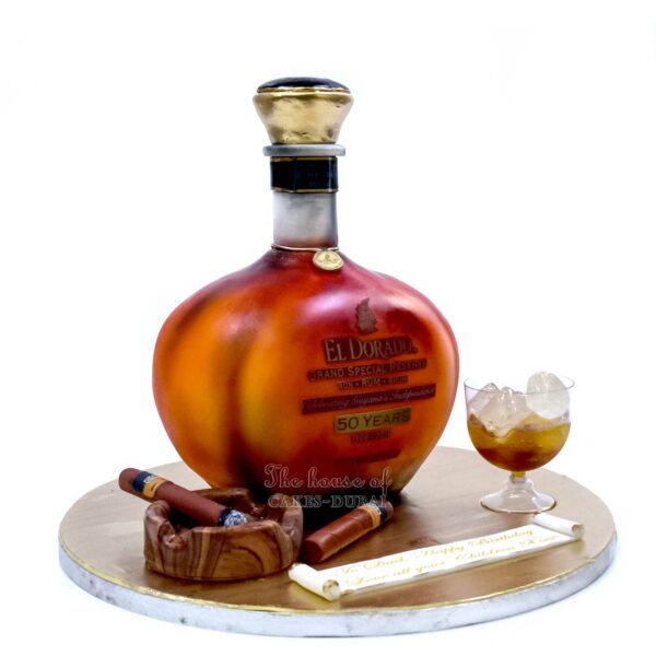 El Dorado 50 Years Grand Special Reserve Rum Cake
