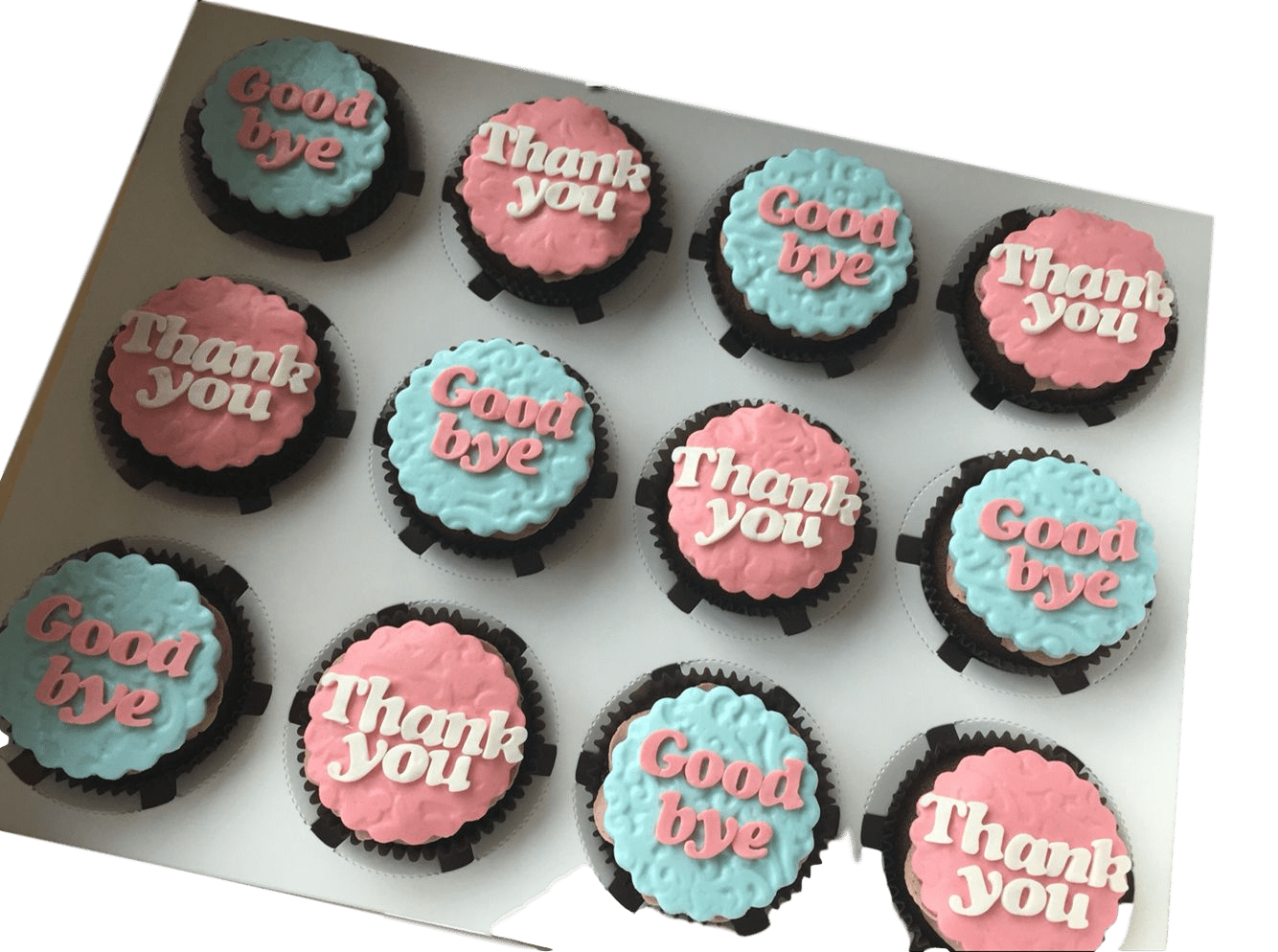 Farewell cupcakes