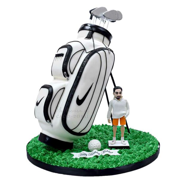 Golf Bag Cake 4