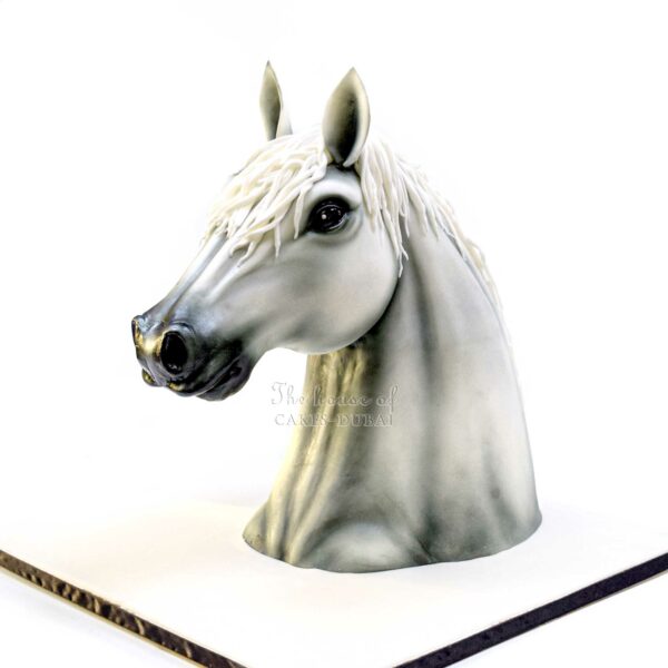 Horse Head Cake 3D