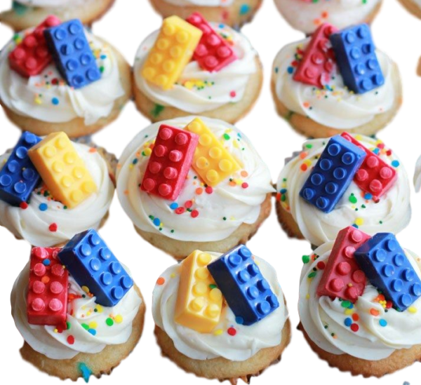 Lego cupcakes 1