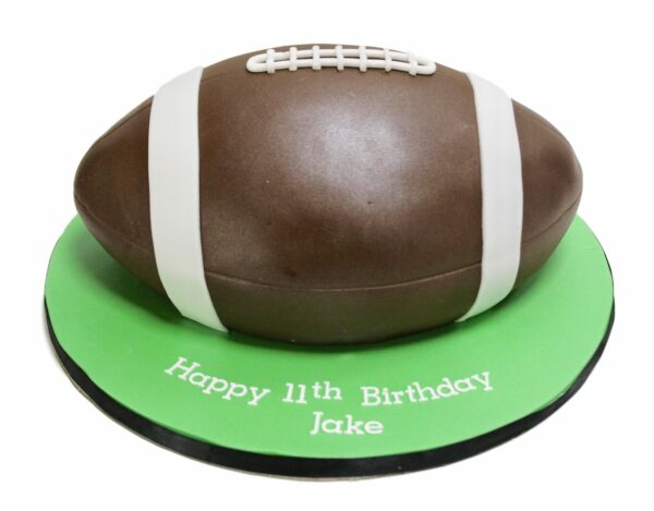 American Football cake 1