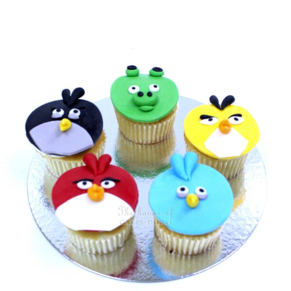 Angry birds cupcakes 2