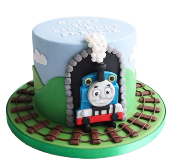Thomas The Engine Cake 6