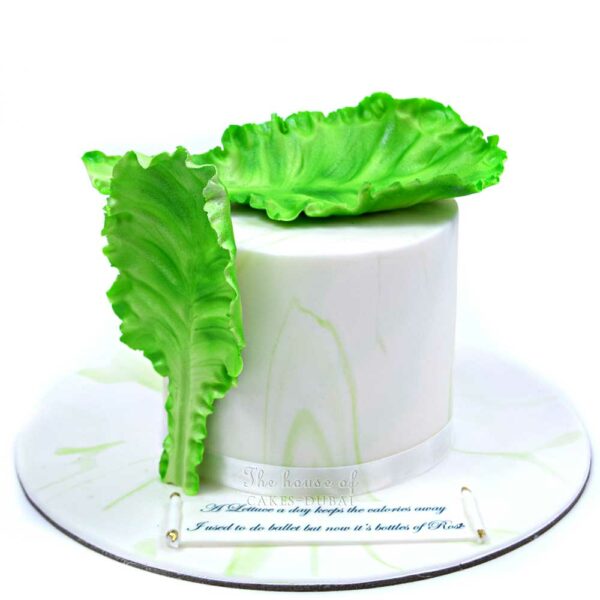 Lettuce cake
