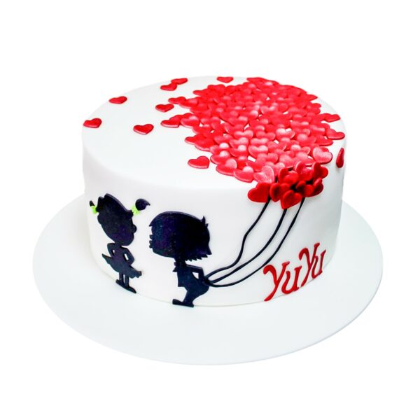 Love Hearts Cake 4