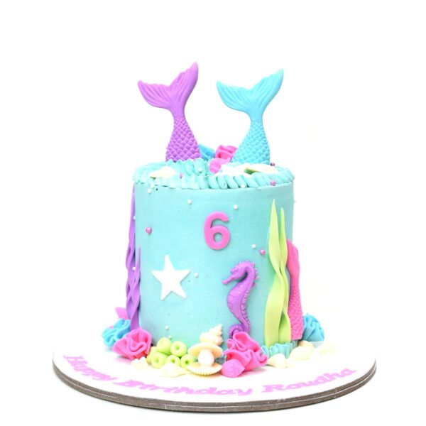 Mermaid cake 34