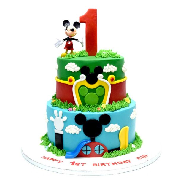 Mickey Mouse Clubhouse cake 4