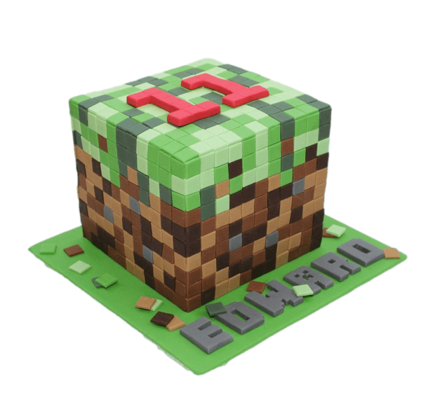 Minecraft cake 5