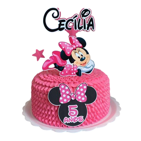 Minnie Mouse Cake 45