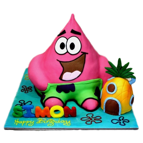Patrick star cake